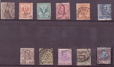1901 serie floreale effigie - floreale,