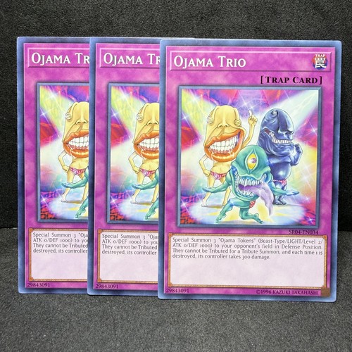 Yugioh ojama trio - 3x,