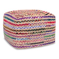 Margo 20 inch Square Pouf in