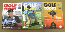N5178 LOTTO 3 FANTASTICHE RIVISTE GOLF TODAY DRIVE FERRI TIGER RYDER