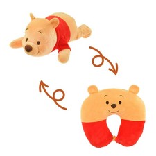 Cuscino da collo Disney Winnie the Pooh 2 vie e peluche giocattolo cuscino da...