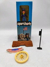 SUPERCHARLY WESTERN DULCOP COMPONIBILI SOLDATINI VINTAGE american flag