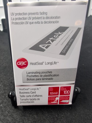 Gbc heatseal biglietto - gbc, da
