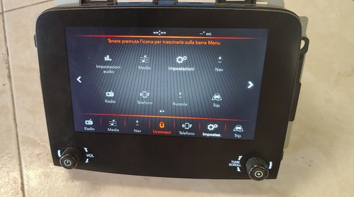 Radio uconnect navigatore - , 7