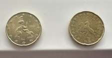 ⭐️ 2 Monete 20 Cent Circolate-??Italia  2018+?? Slovenia 2007 ⭐️