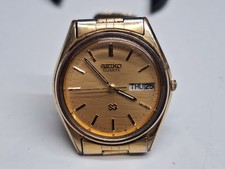 Seiko 8123 6330 orologio uomo donna Vintage quartz (batteria) 32,5 mm