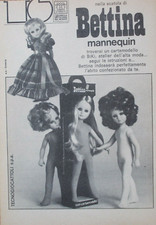 Pubblicità Advertising Werbung Italian Clipping 1973 SEBINO BETTINA MANNEQUIN.