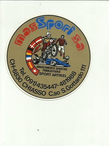 Adesivo vintage sticker mas - vintage,