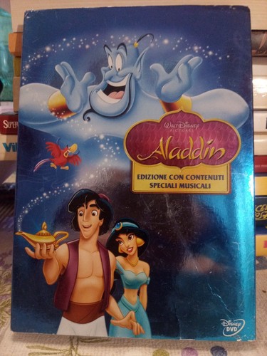 Dvd aladdin walt disney - aladdin, (1992)