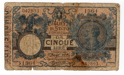 Italia lire 1900 1946 - lire,