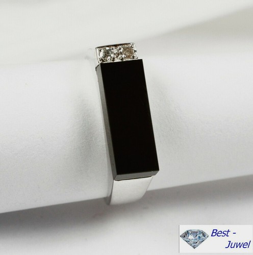 Anello oro bianco 585 - in,