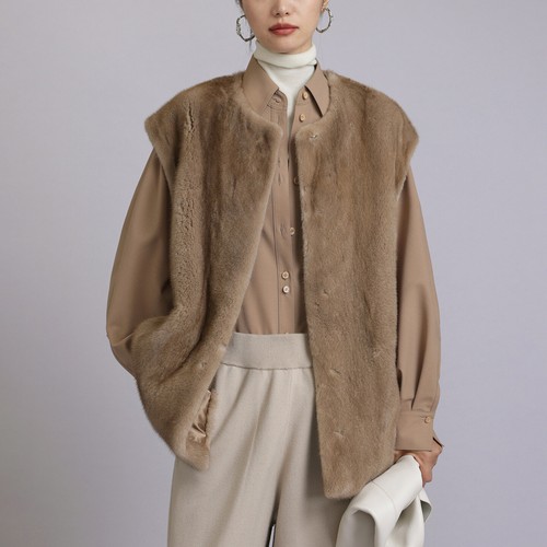 Gilet smanicato donna
