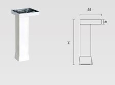 Piedi quadrati regolabili per