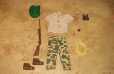 Completo Big Jim - Gorilla SAFARI n. 8861 - Animal Catcher Gamekeeper cattura animali