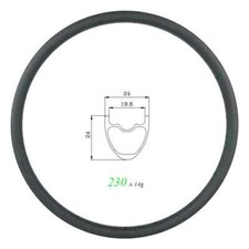 Cerchio in carbonio tubeless