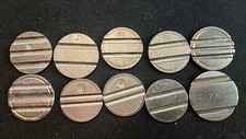 GETTONE - TOKEN - VINTAGE - N. 10 GETTONI VARI DISTRIBUTORI AUTOMATICI