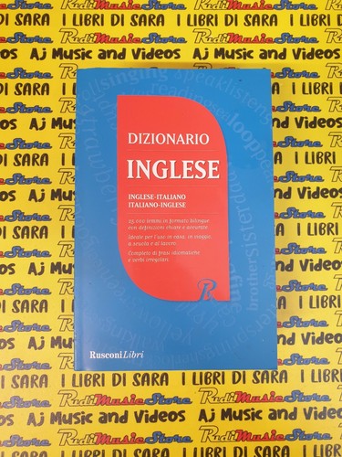 Book libro dizionario - libro, inglese