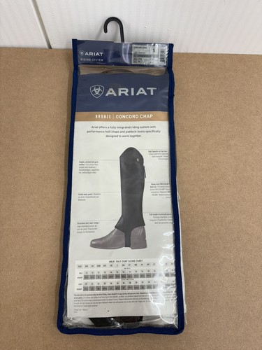 Ariat concord chaps marrone - ariat,