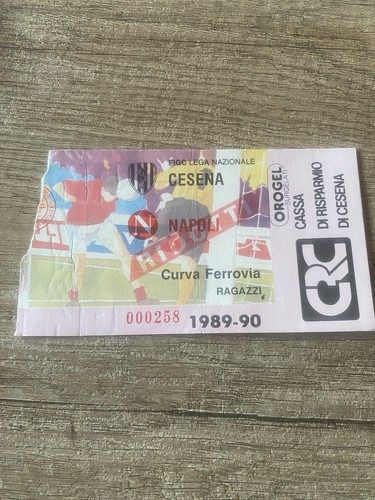 Cesena napoli biglietto ticket - cesena-napoli, biglietto/ticket