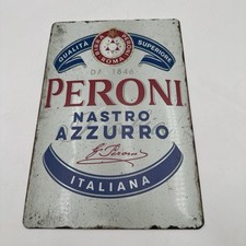 Insegna Metallo Latta Birra