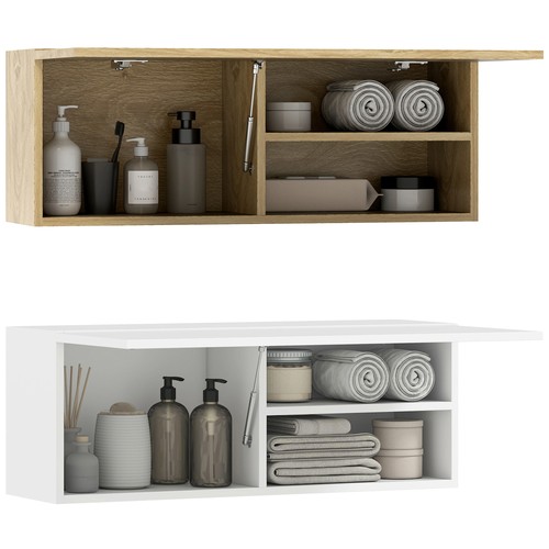 Homcom mobiletto bagno pensile - bagno,