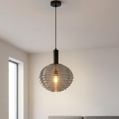 Lampada sospensione vetro - lampada,