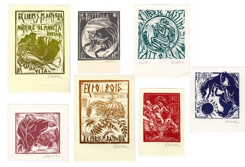 Liliana bastia ex libris - liliana, "
