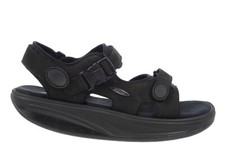 MBT Sandalo Uomo - MBT Scarpe Uomo - KISUMU CLASSIC M - Black Nubuck - NUOVO