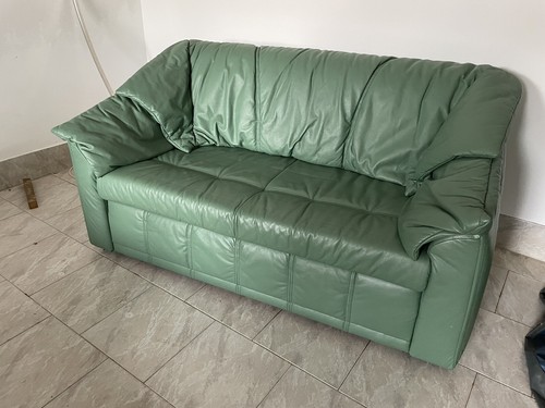 Divano letto ecopelle - letto, ,in