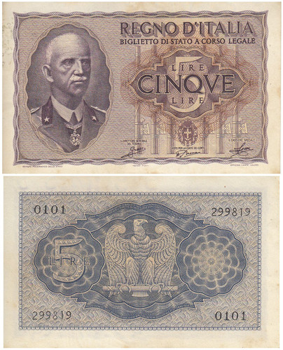 Lire impero 1940 xviii - lire,
