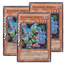 3x KANGAROO MORTALE (Des Kangaroo) • Comune • DR2 IT005 • Unl • YUGIOH ANDYCARDS