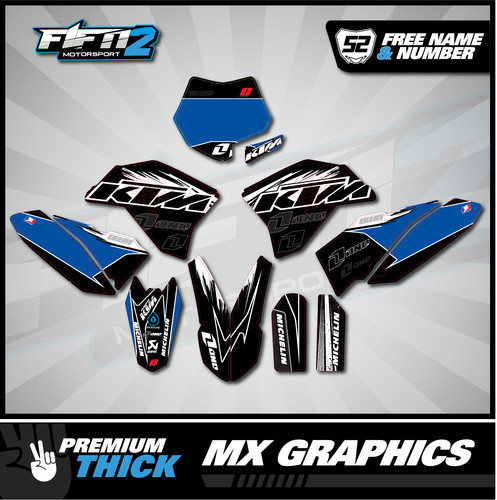 Kit grafica montare ktm sx - ktm,