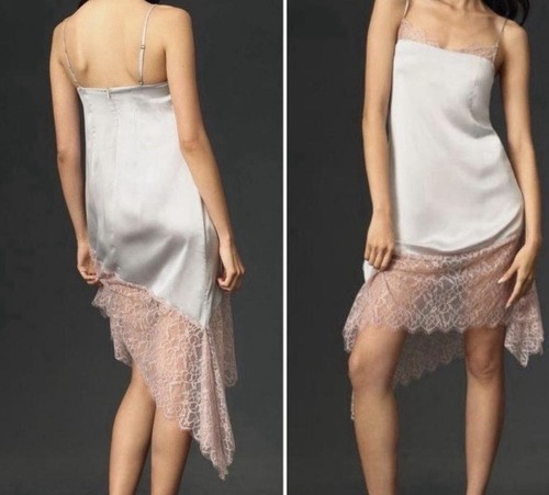 Abito midi slip - , asimmetrico