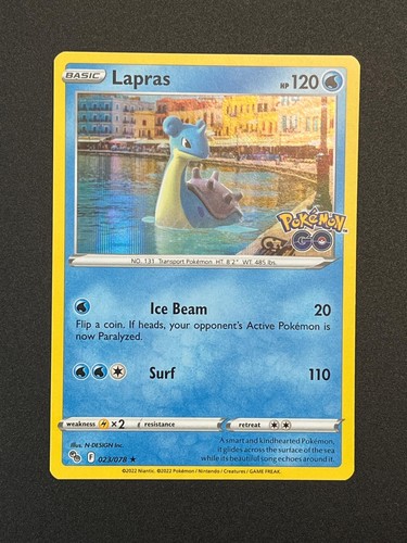 Lapras pgo 023 - 023/078, go
