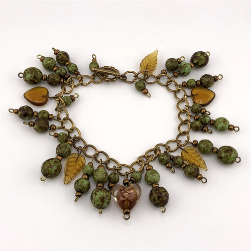 Charm bracciale perline - charm,