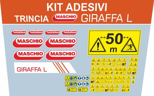 Kit adesivi decalcomania - kit,