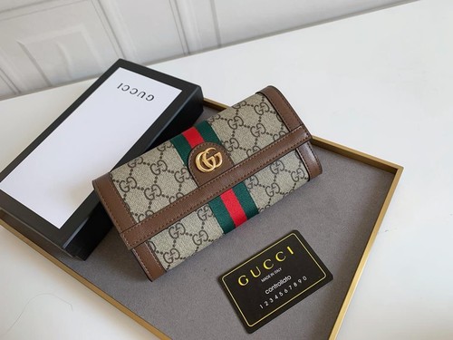 Gucci woman wallet brown - woman,
