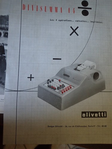 Machine calculer olivetti - machine,