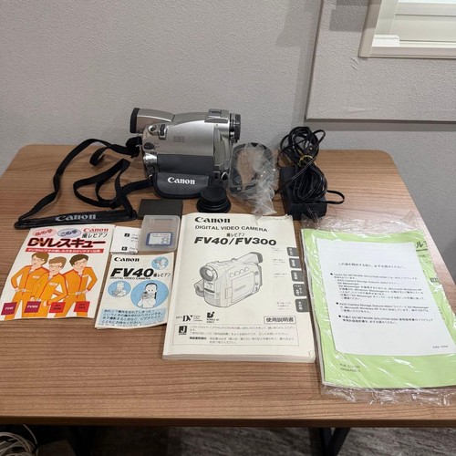 Videocamera canon fv40 zoom - videocamera,