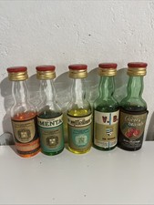 Lotto n. 5 bottigliette mignon