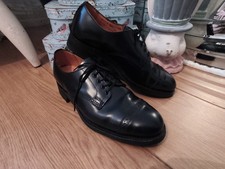 Scarpe derby militari in pelle