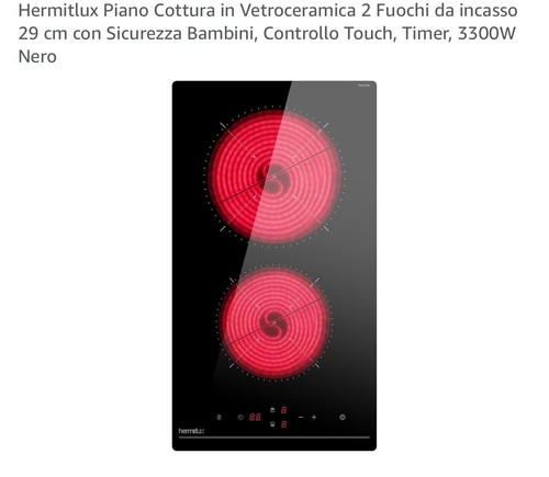 Piano cottura vetroceramica - piano, 2