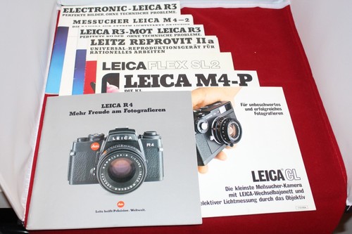 Leica broschüren set - leica,