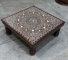 Grande Puja Chowki indiano