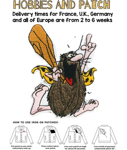 Patch captain caveman capitan - patch,