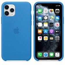 Originale/Ufficiale Apple IPHONE 11 Pro Custodia Silicone - Surf Blu - Nuovo