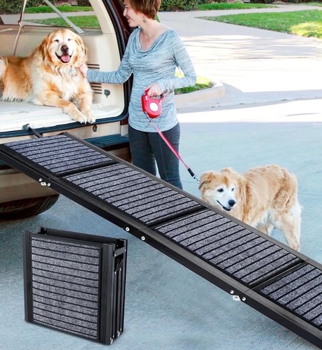 Rampa pieghevole per cani - pieghevole,