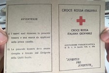 Tessera della Croce Rossa