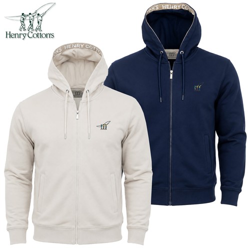Felpa uomo cotone zip intera - , e