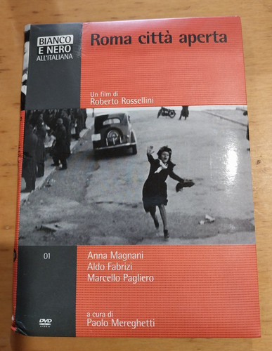 Dvd roma città aperta bianco - dvd,